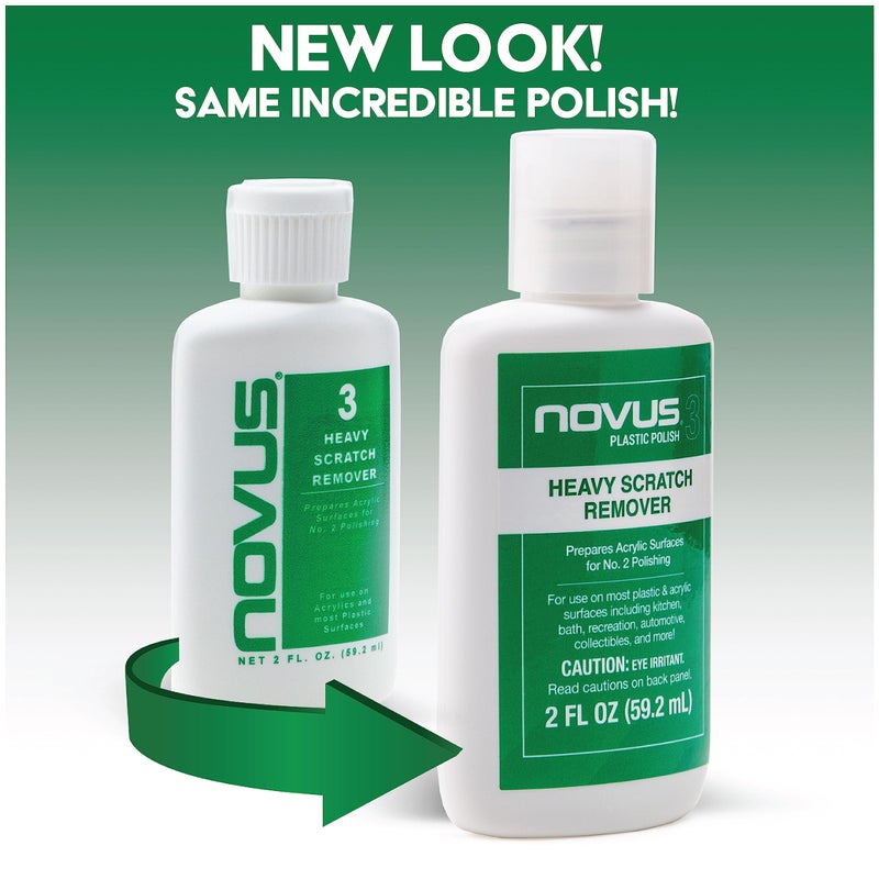 NOVUS نوفوس 7081 | مزيل خدوش ثقيل #3 | زجاجة 2 أونصة - Image 3